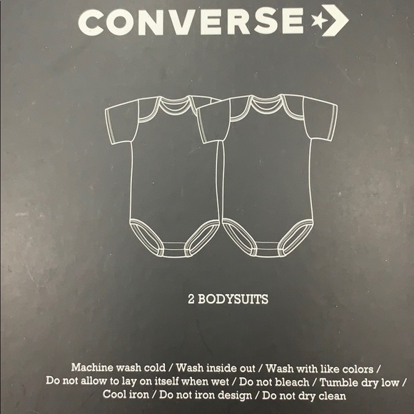 CONVERSE 2 PACK INFANT SET 0-6 Mounth - Picture 2 of 16